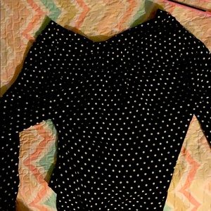 A polkadot top